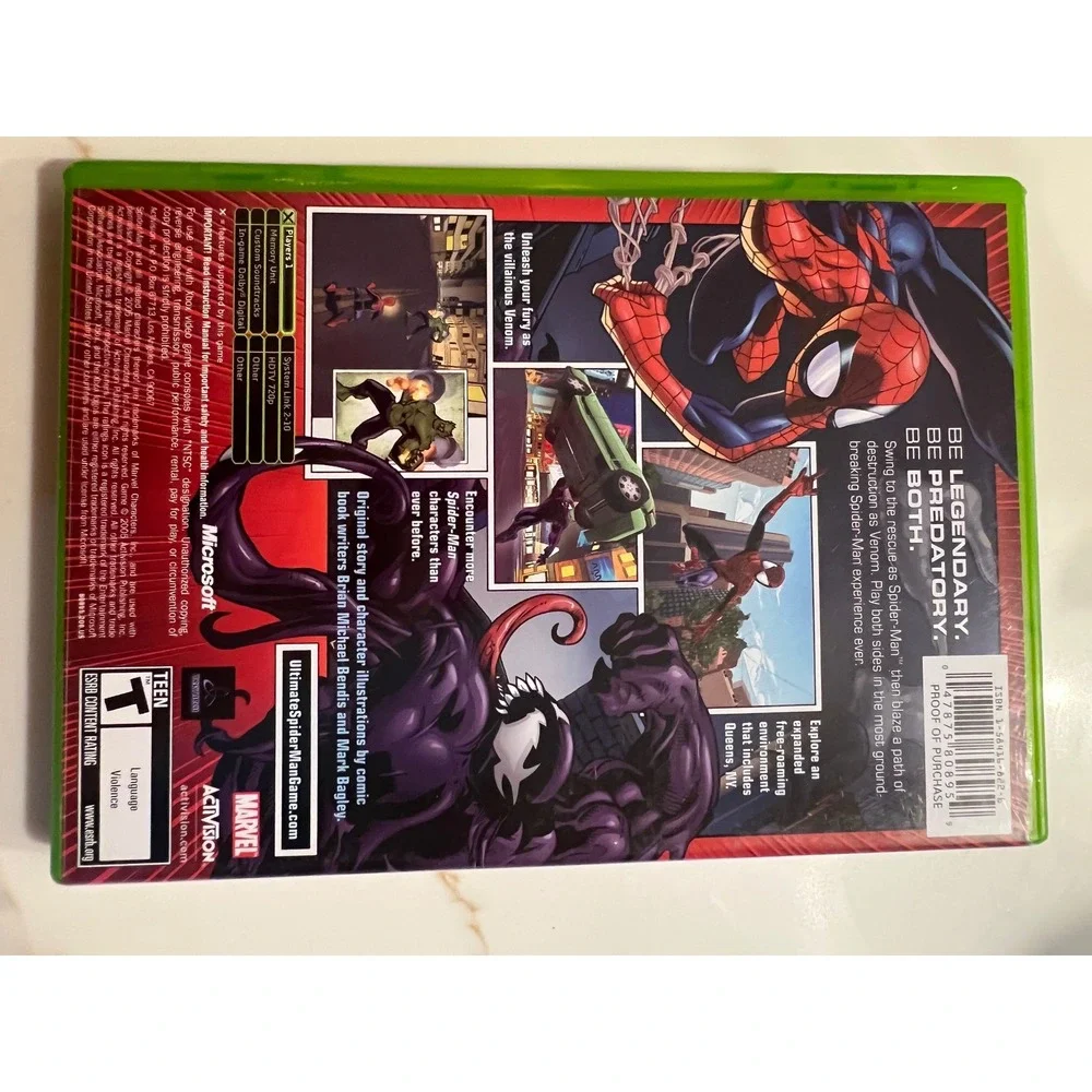 Original Xbox Ultimate Spider-Man + Spider-Man 2 Bundle CIB Complete Tested 2005